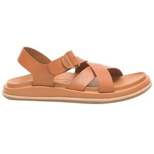 NWT Chaco Tan Leather Sport Sandals
